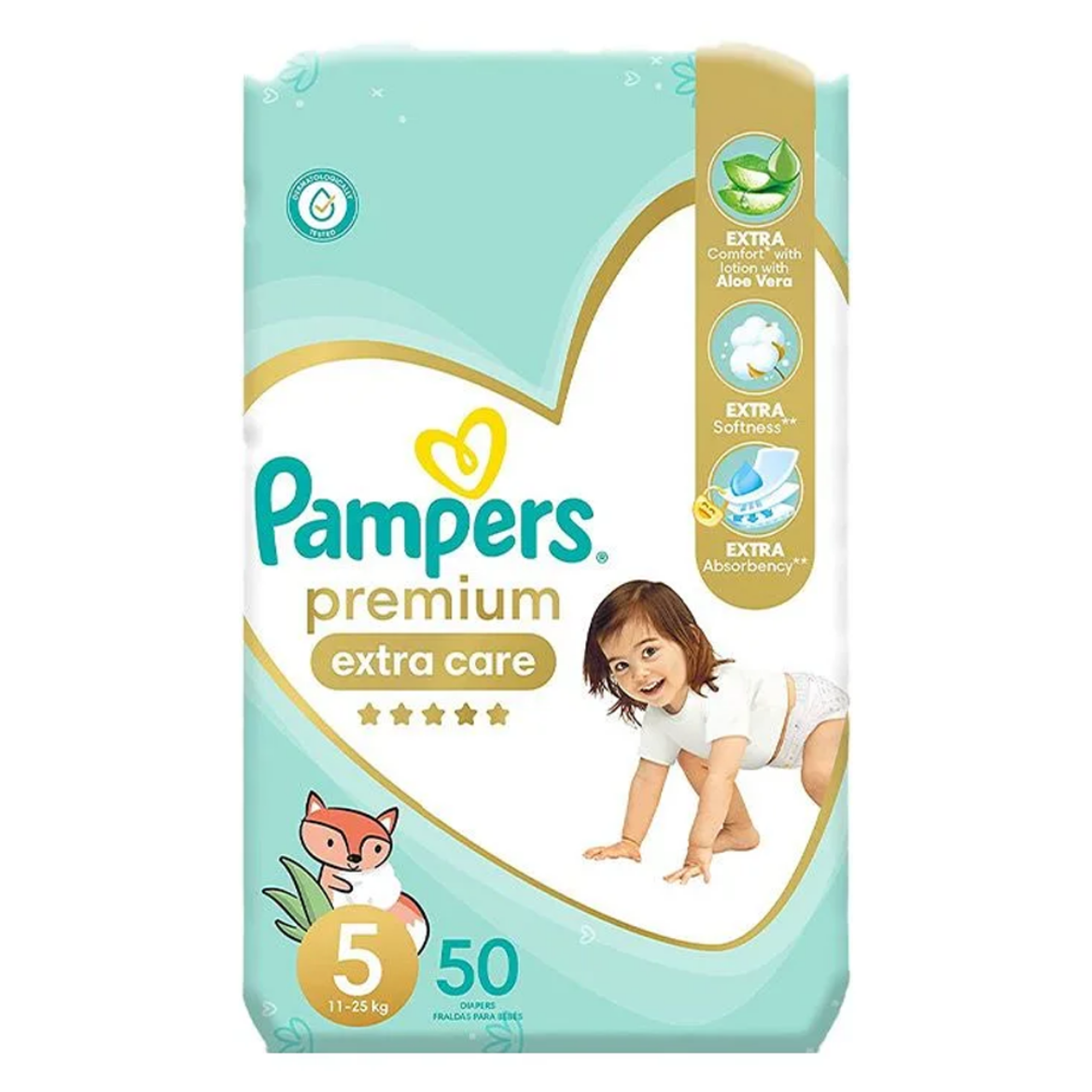 Picture of Pampers Premium Care 50 Diapers Size5