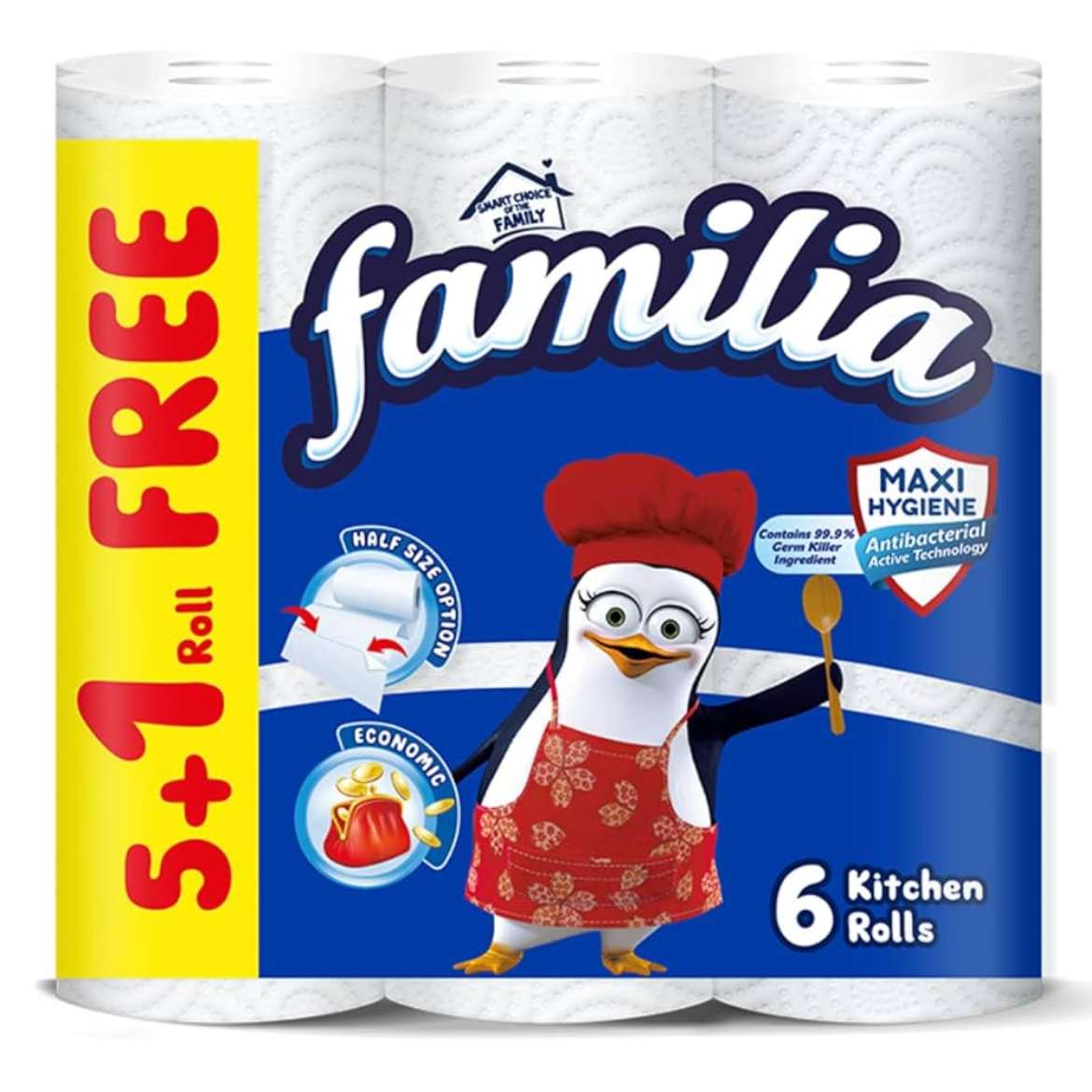 Picture of Familia Classic Kitchen Towels 6 Rolls