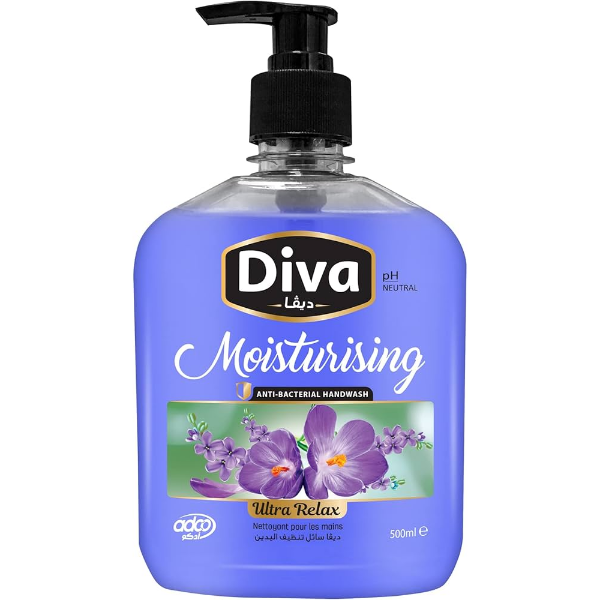 Show details for Diva Hand Wash Ultra Relax 500ml Picture of Diva Hand Wash Ultra Relax 500ml