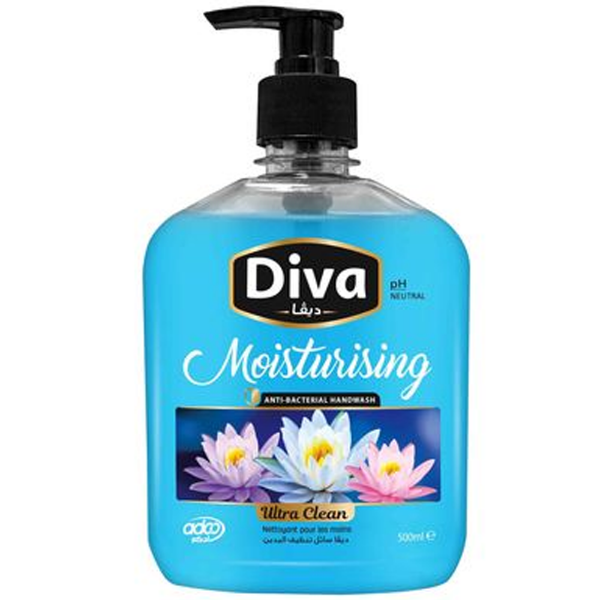Show details for Diva Hand Wash Ultra Clean 500ml Picture of Diva Hand Wash Ultra Clean 500ml
