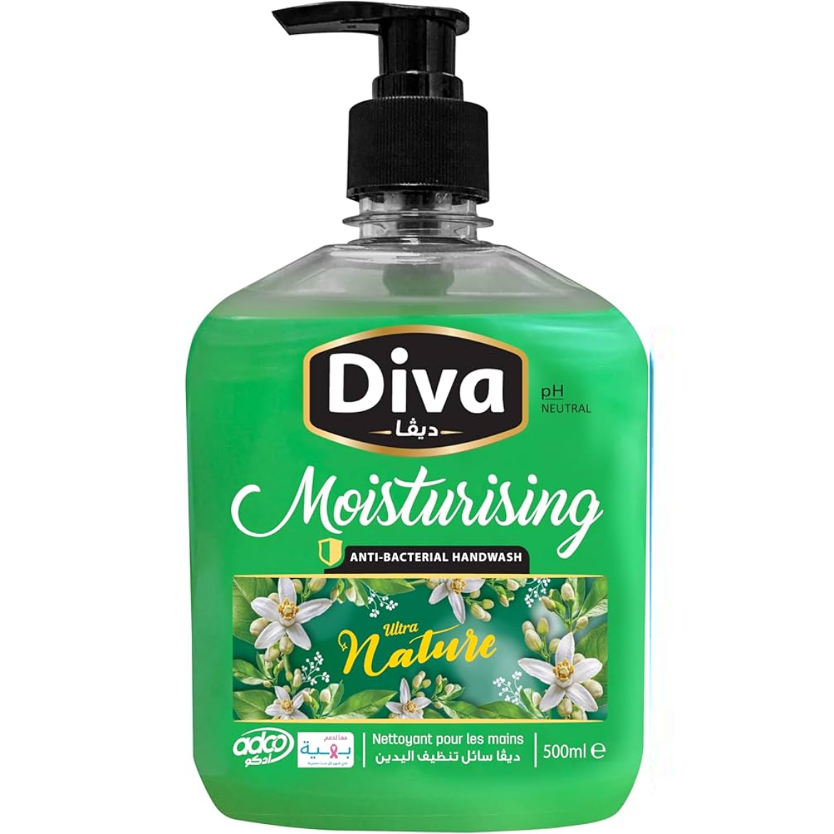 Picture of Diva Hand Wash Ultra Nature 500ml