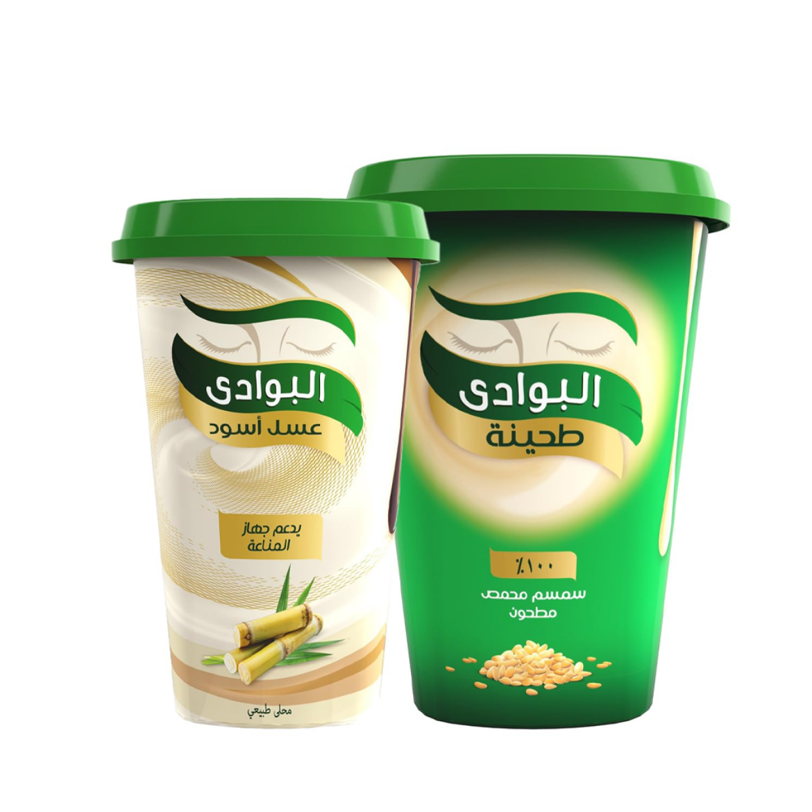 Picture of Al Bawadi Tahini 440 g + Black Honey 335 Gm