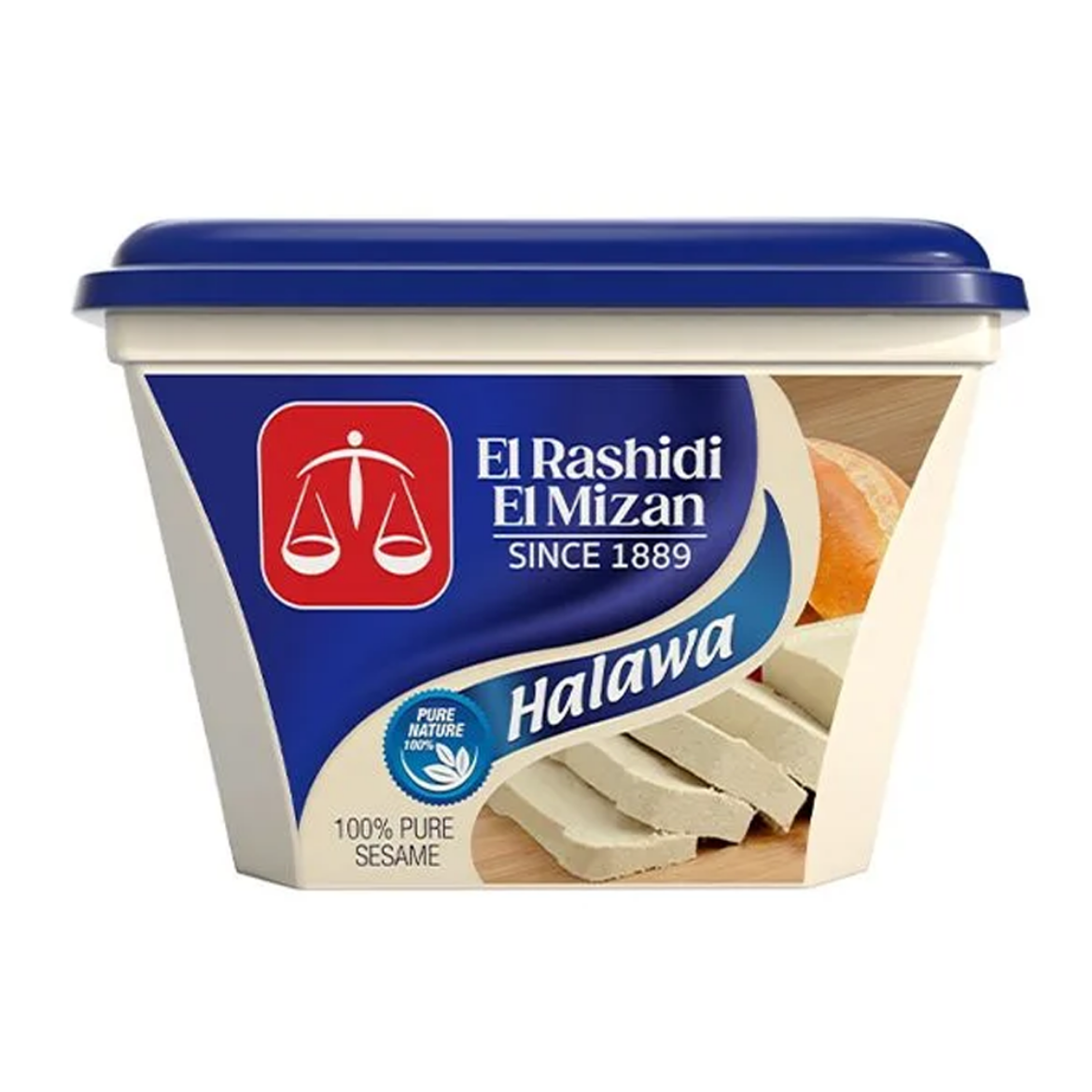 Picture of Al Rashidi Al Mizan Plain Halva 525g