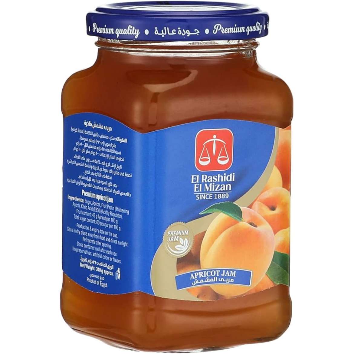 Picture of Al-Rashidi Al-Mizan Apricot Jam 340g