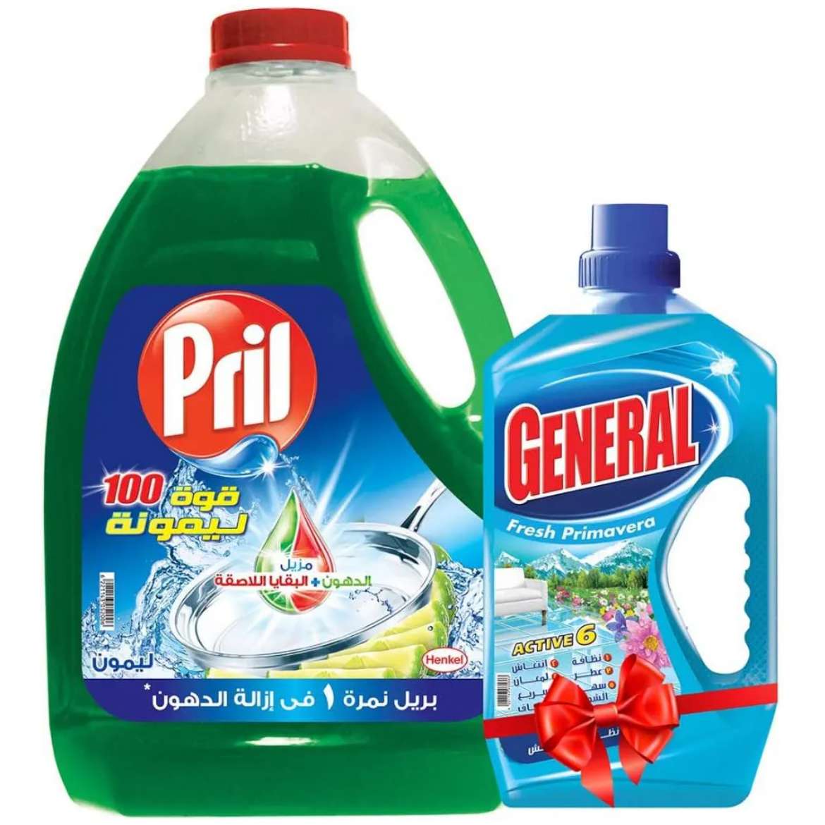 Picture of Pril Soap   Liquid  2.5Ls + General 730 ml gift