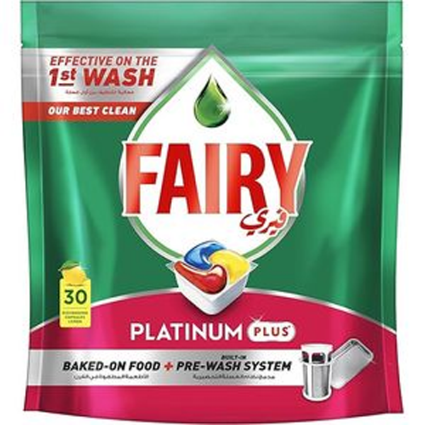 Show details for Fairy Dishwashers Tablets 30 Tabs Picture of Fairy Dishwashers Tablets 30 Tabs