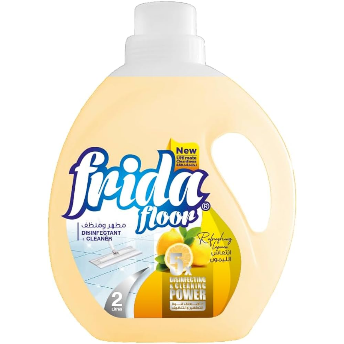 Picture of Frida Fleur Disinfectant And Cleaner Lemon 2L