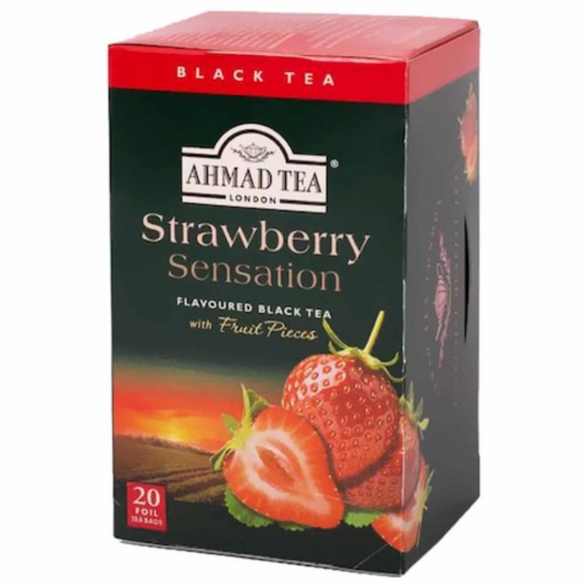 Picture of Ahmed Tea foil strawberry 20 strands