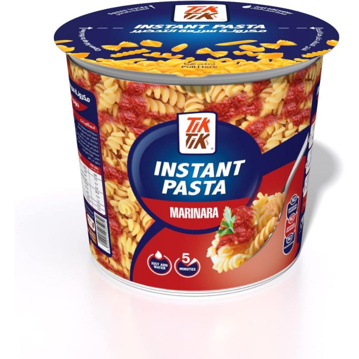 Picture of Tik Tik instant pasta white  Sauce 115g