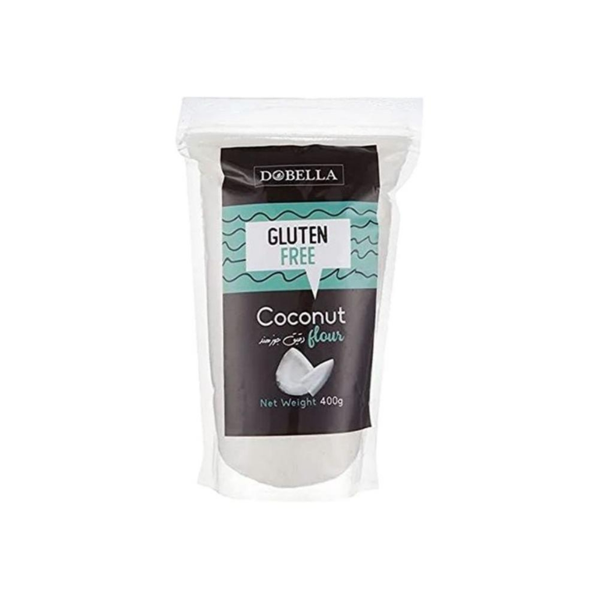 Picture of Dobella Flour  Coconut Free Gluten Coconut 400g