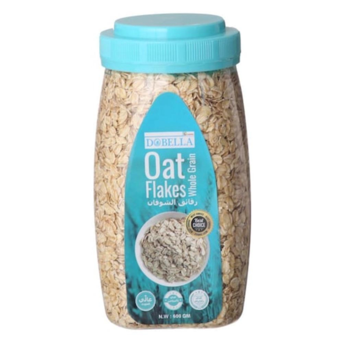 Picture of Dobella whole grain oats, 600g jar