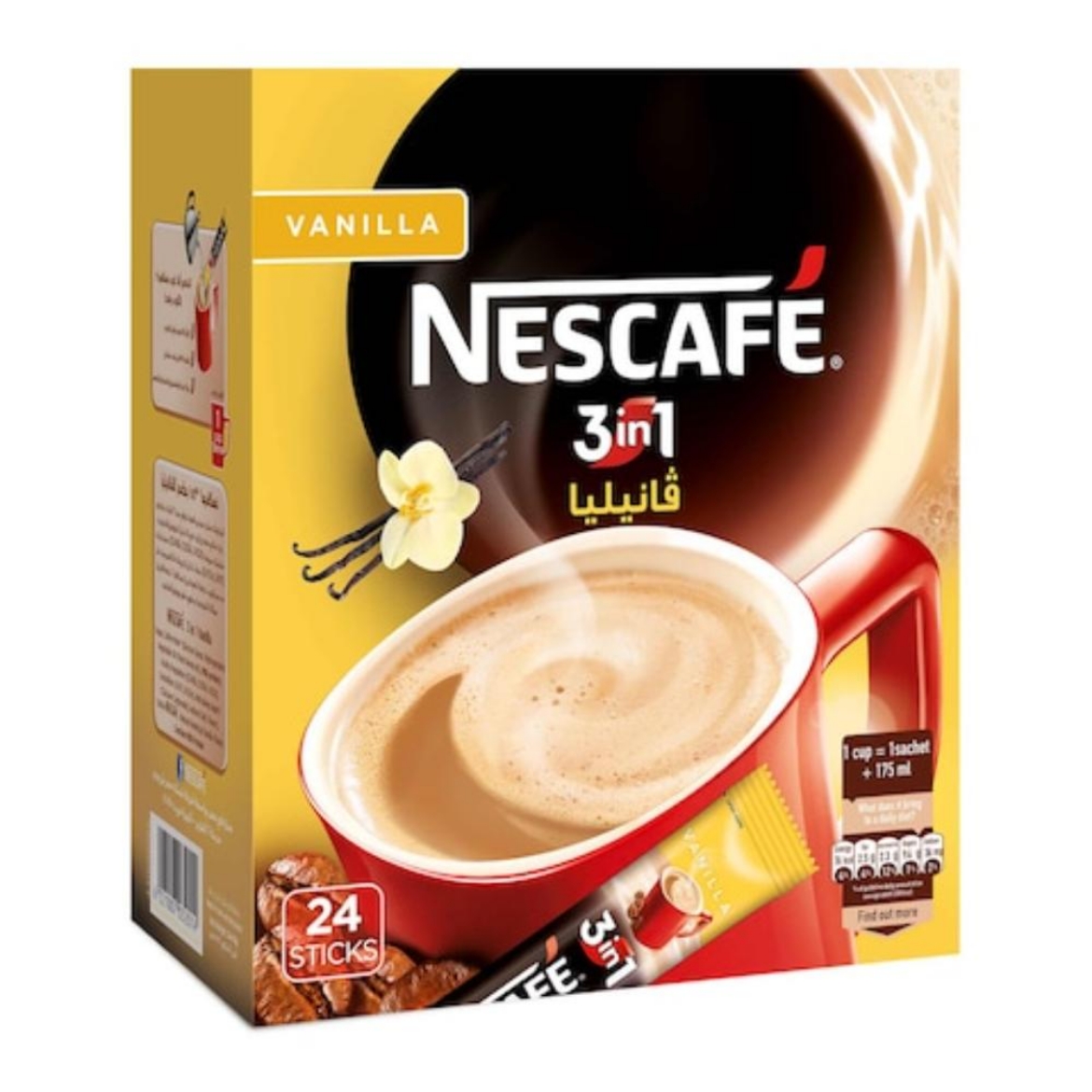 Picture of Nescafe 3*1 vanilla (pg*24) 18g