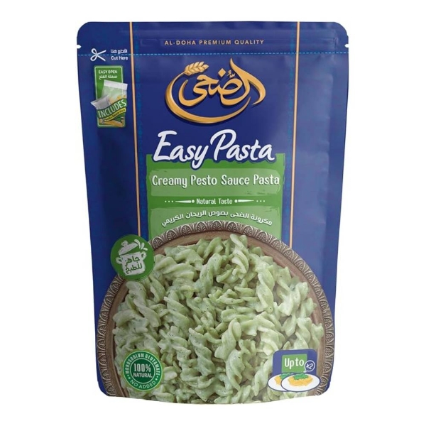 Show details for Al-Doha Pasta with Creamy Basil Sauce 158g Picture of Al-Doha Pasta with Creamy Basil Sauce 158g