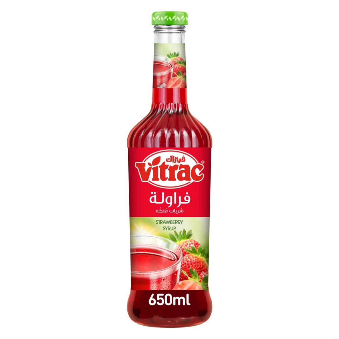 Picture of Vitrac  Syrup Strawberry 650 ml