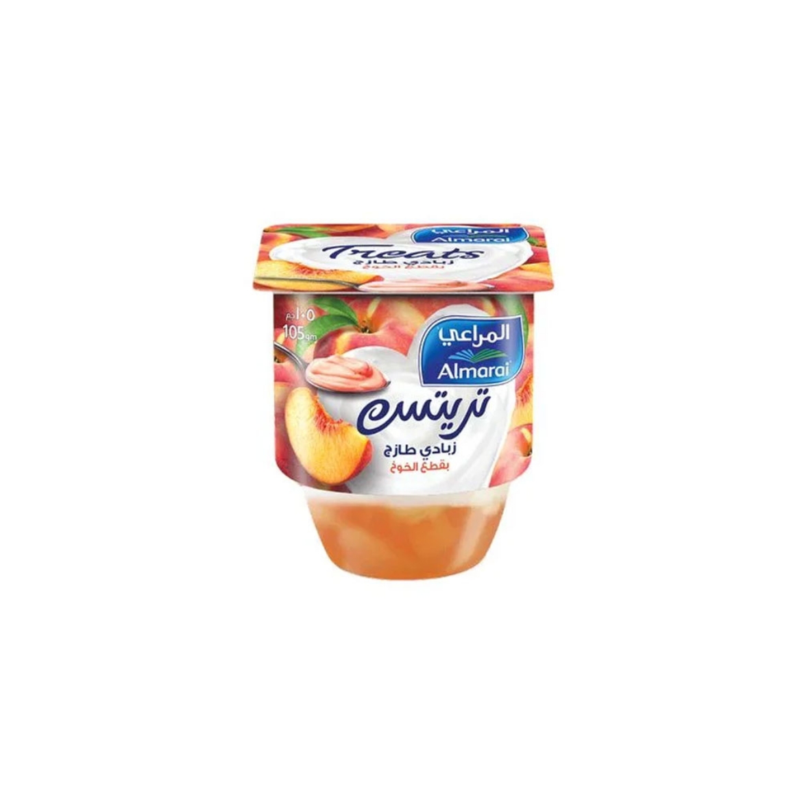 Picture of Almarai  Yoghurt Treats Peach 105g