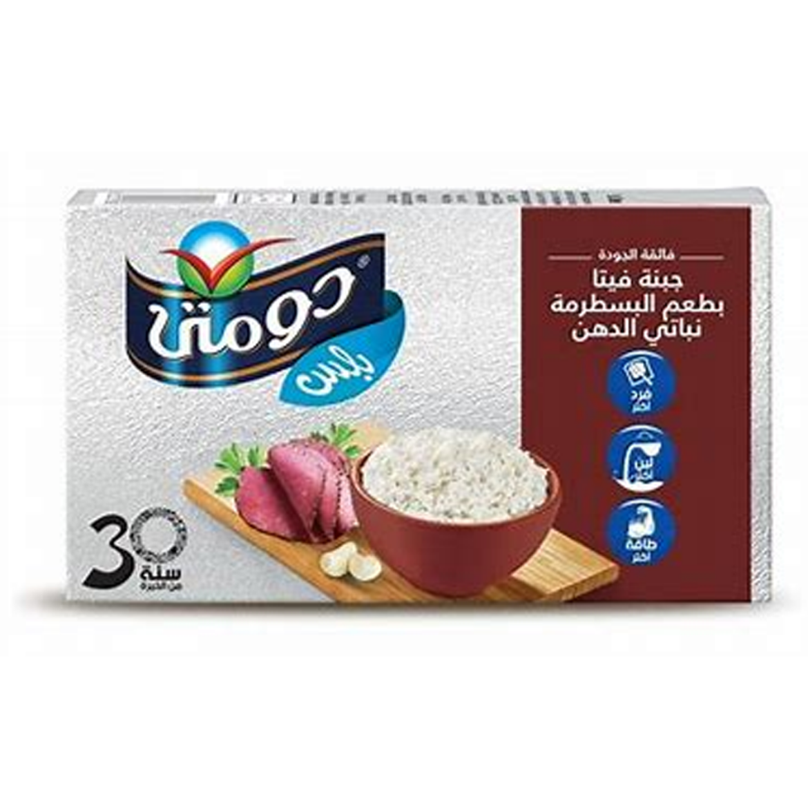 Picture of Domty Cheese Feta Pastrami Tetra Pak 500g
