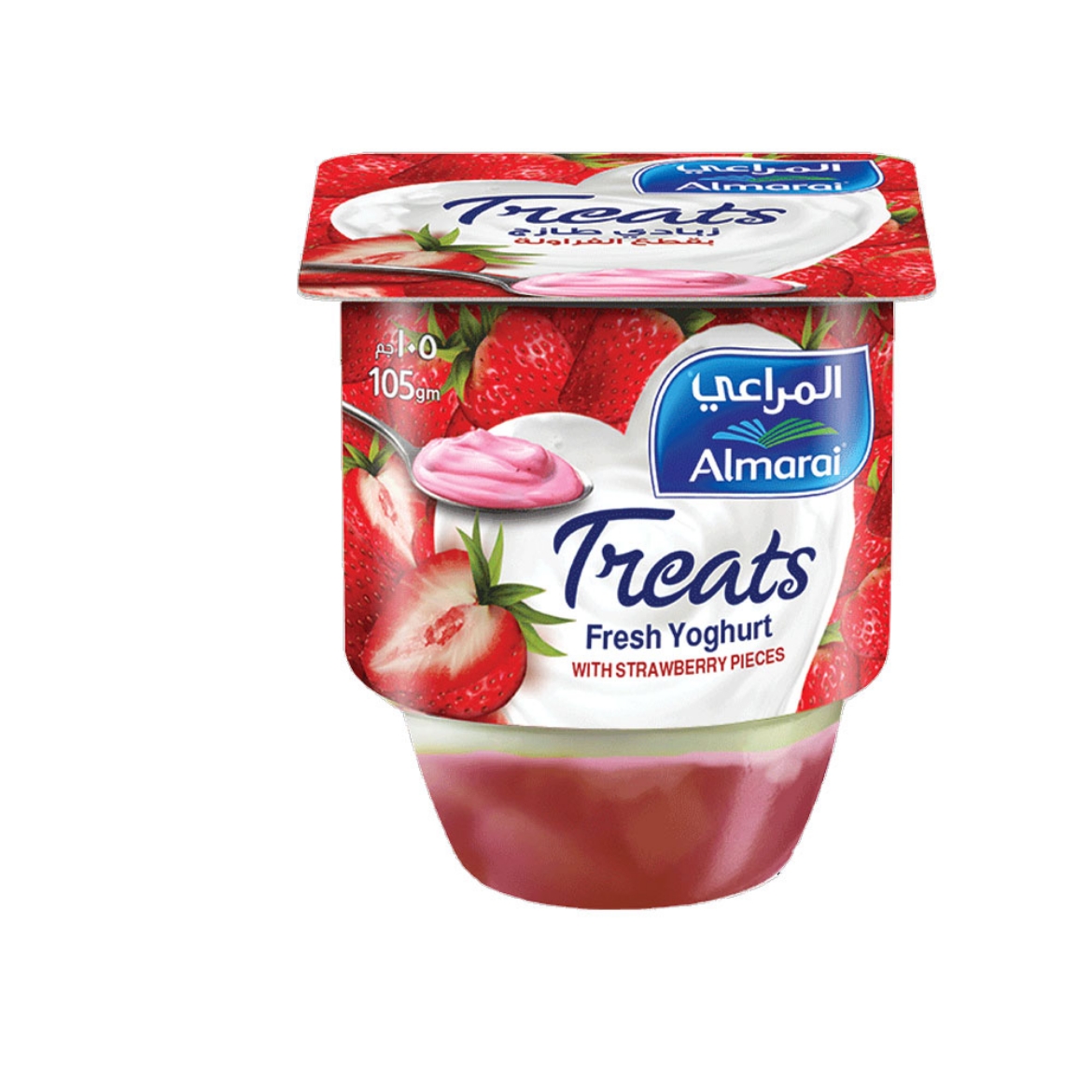 Picture of Almarai Yogurt Treats Strawberry Tart 3+1pcs 105g