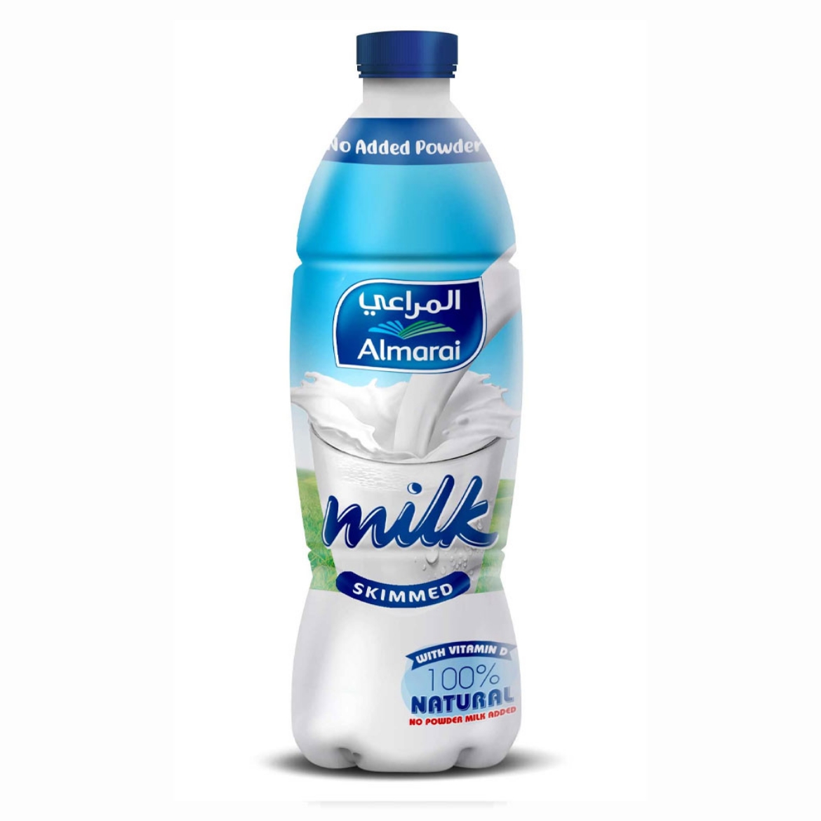 Picture of Almarai Milk skimmed  1.5L glass