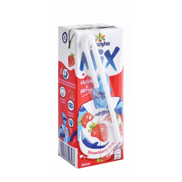 Show details for Juhayna milk mix strawberry 200 ml Picture of Juhayna milk mix strawberry 200 ml