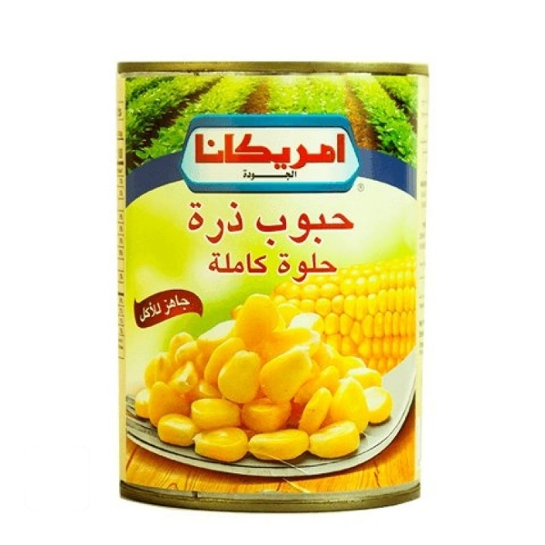 Show details for امريكانا ذرة حلو 330جم Picture of امريكانا ذرة حلو 330جم