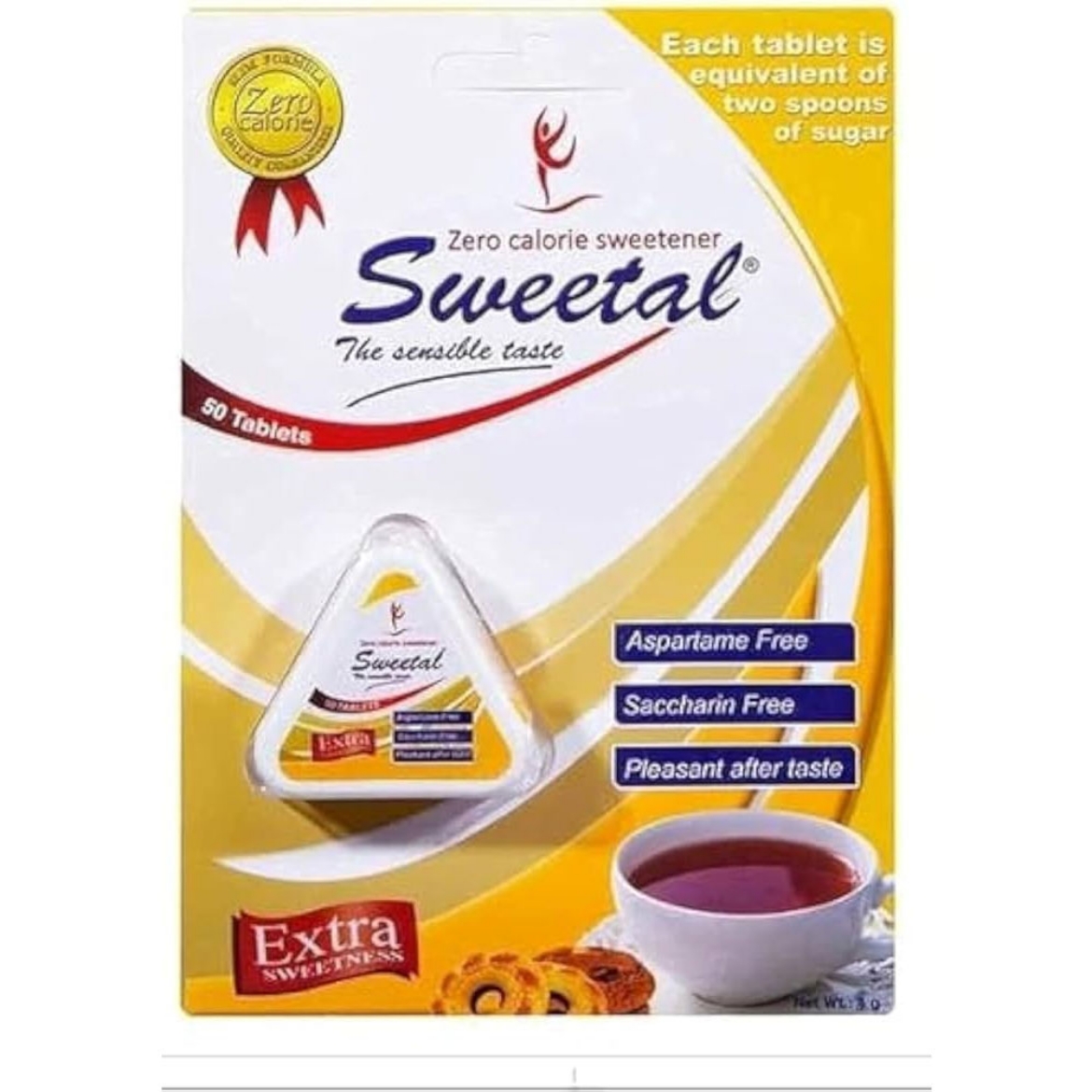 Picture of Sweetal Diet Sugar 50 Tablets