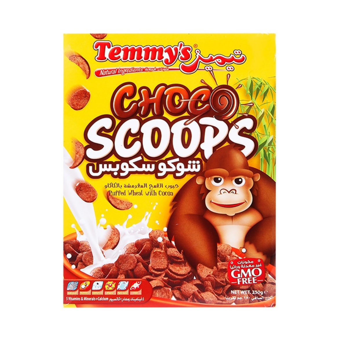 Picture of Temmy's Choco Scoops 250G