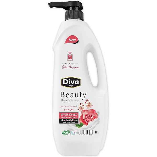 Show details for Diva Beauty Perfume Shower Gel 1L Picture of Diva Beauty Perfume Shower Gel 1L