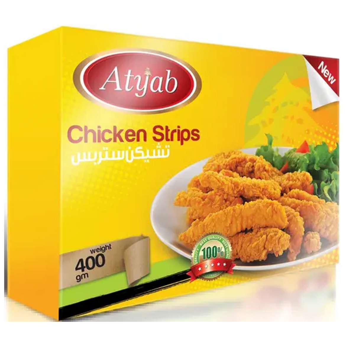 Picture of Atyab Normal Chicken Strips 400g