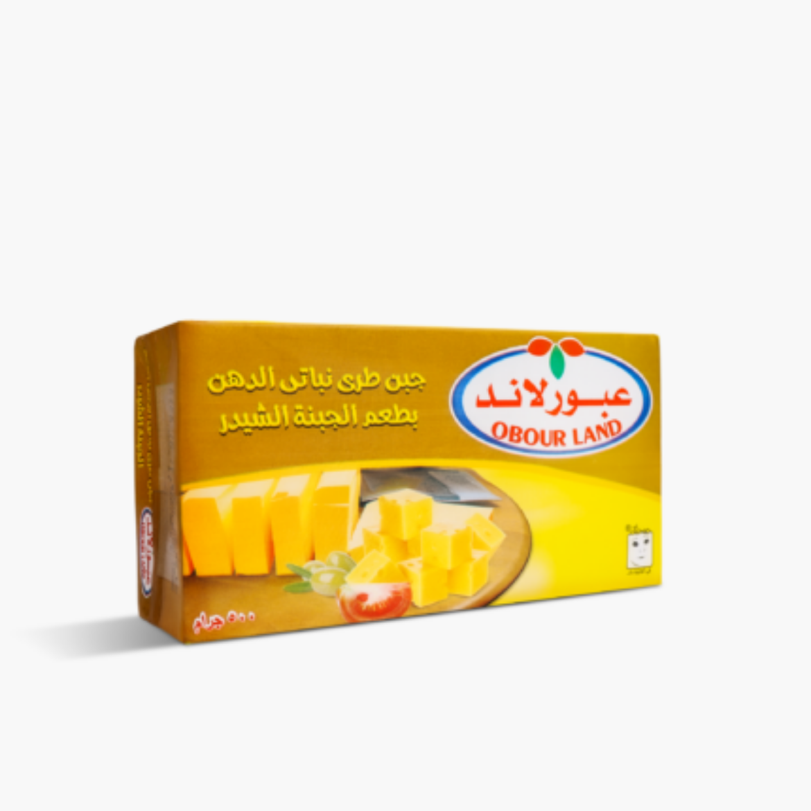 Picture of Obour Land  Cheese cheddar  tetra pack 500g