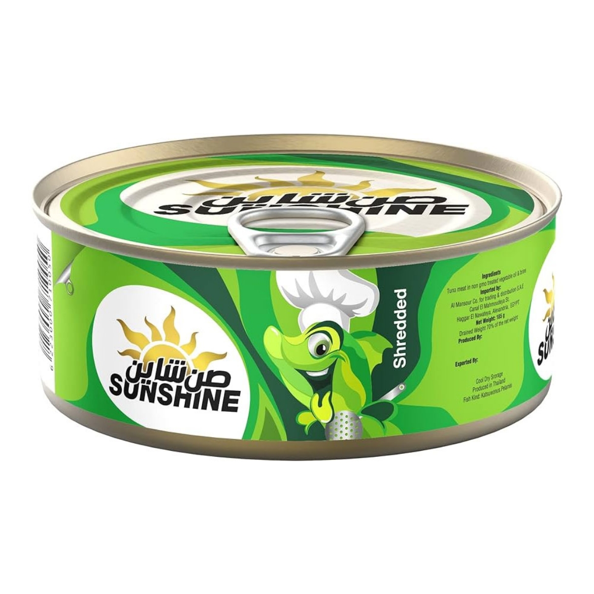 Picture of Sunshine  Tuna  Shredded Easy Opend 185g