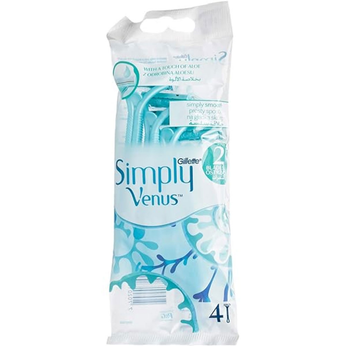 صورة جيليت فينوس ماكينة حريمى سمبلي كيس 4ق