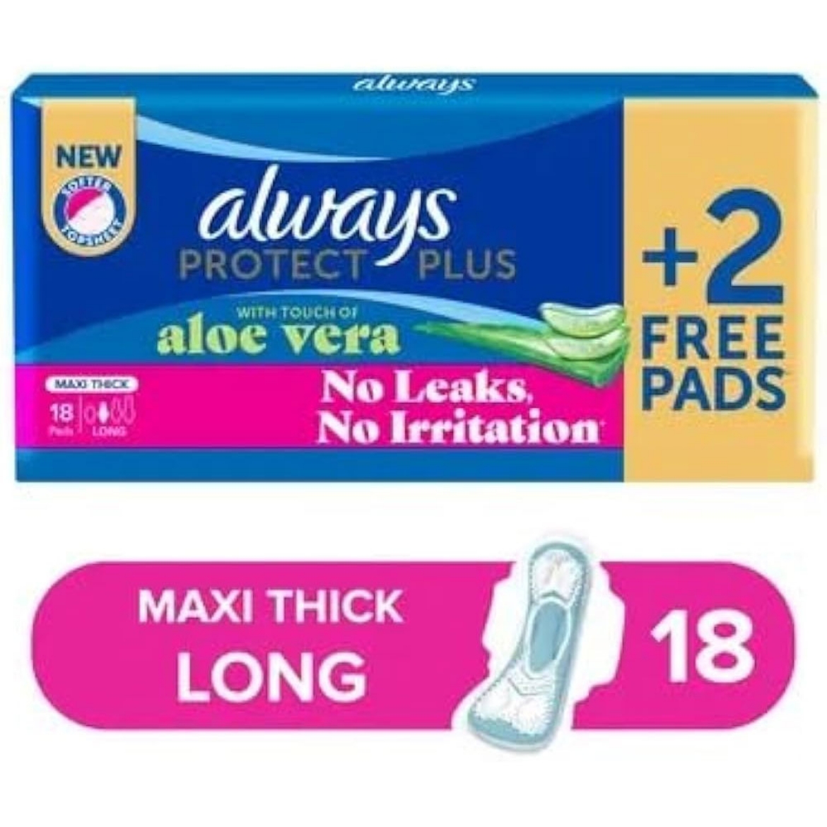 Picture of Always Protect Plus Trio Extra Long 24 Pads