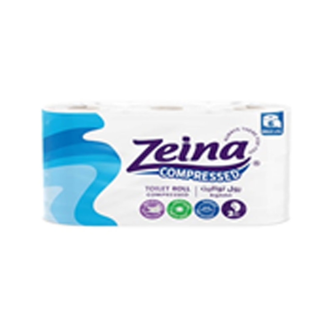 Picture of Zeina Compressed Toilet Paper - 6 Rolls