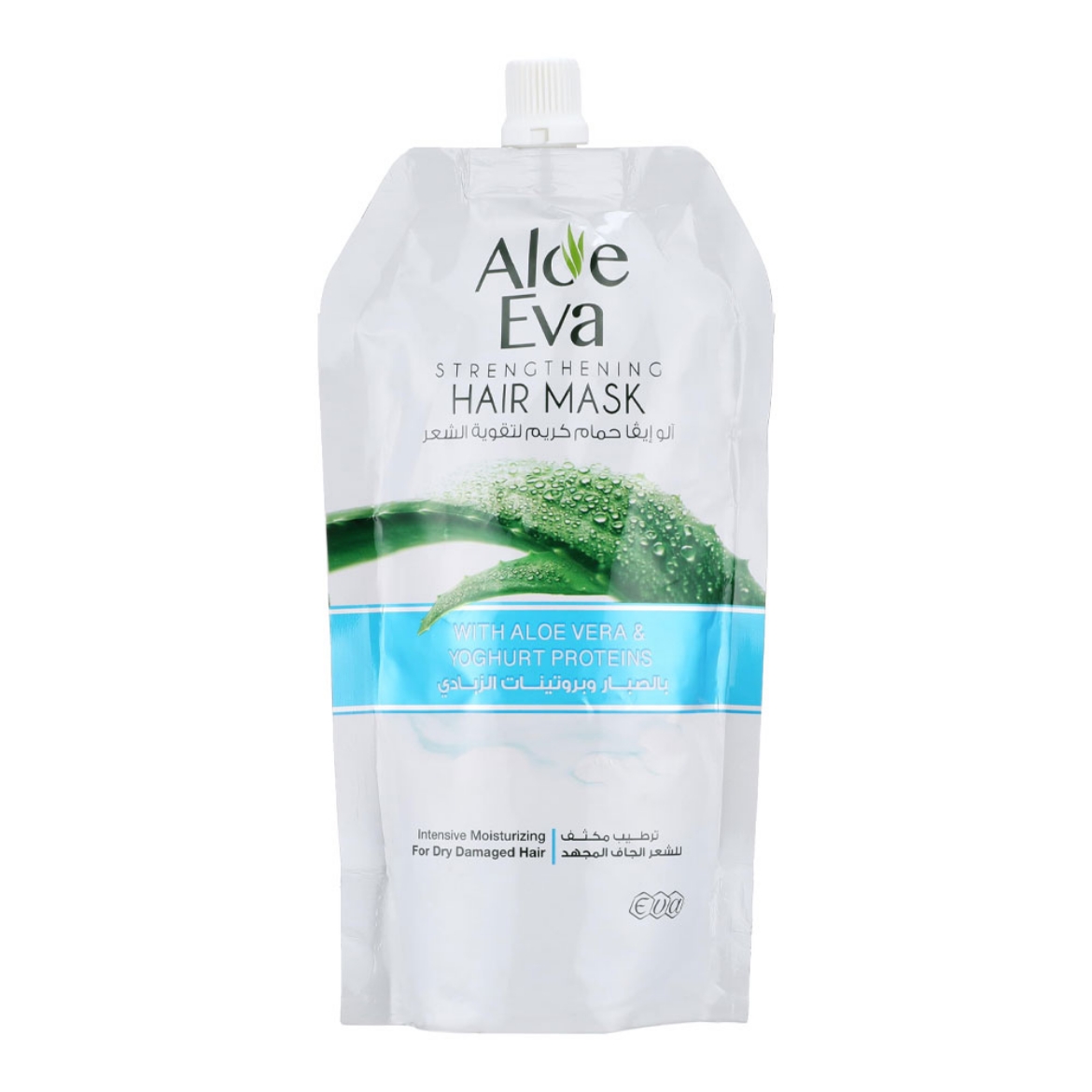 Picture of Eva Bath Cream Pouch Bags Aloe Vera and Yogurt Proteins 250g