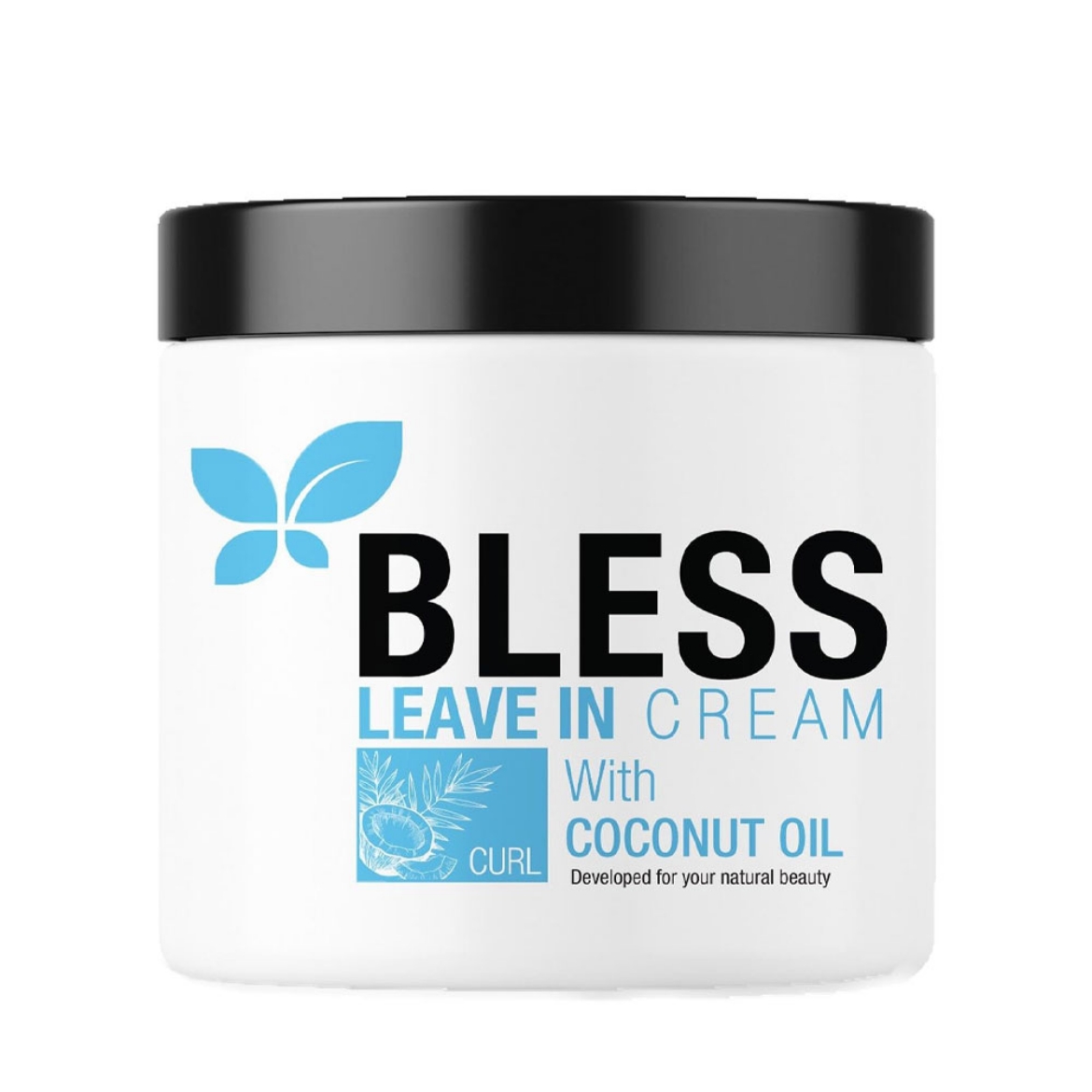 Picture of Bliss Cream with Coconut Oil for Thicker Hair, 450 ml