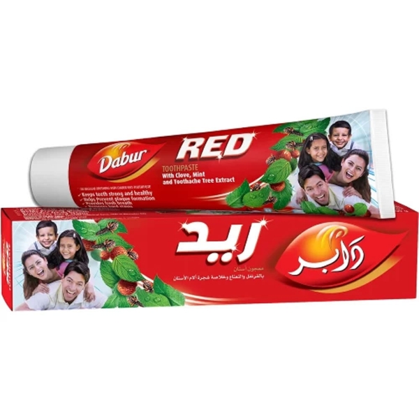 Show details for Dabur Red Paste with Cloves and Mint 100g Picture of Dabur Red Paste with Cloves and Mint 100g