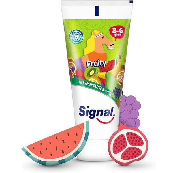 Show details for Signal Kids Fruit Toothpaste 50ml Picture of Signal Kids Fruit Toothpaste 50ml