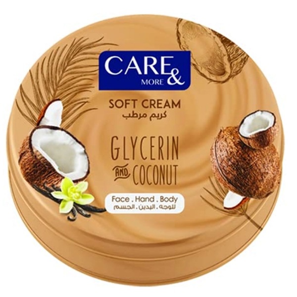 Show details for Care & More Coconut Moisturizing Cream 75ml Picture of Care & More Coconut Moisturizing Cream 75ml