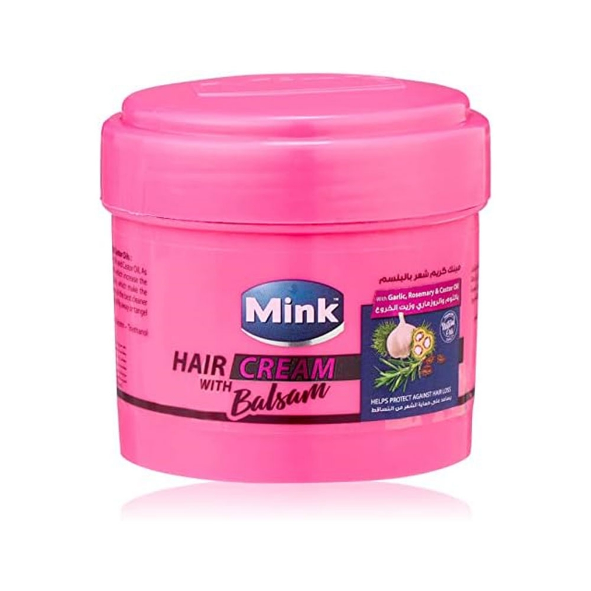 Picture of Mink hair cream conditioner with garlic, rosemary and castor oil 200 ml