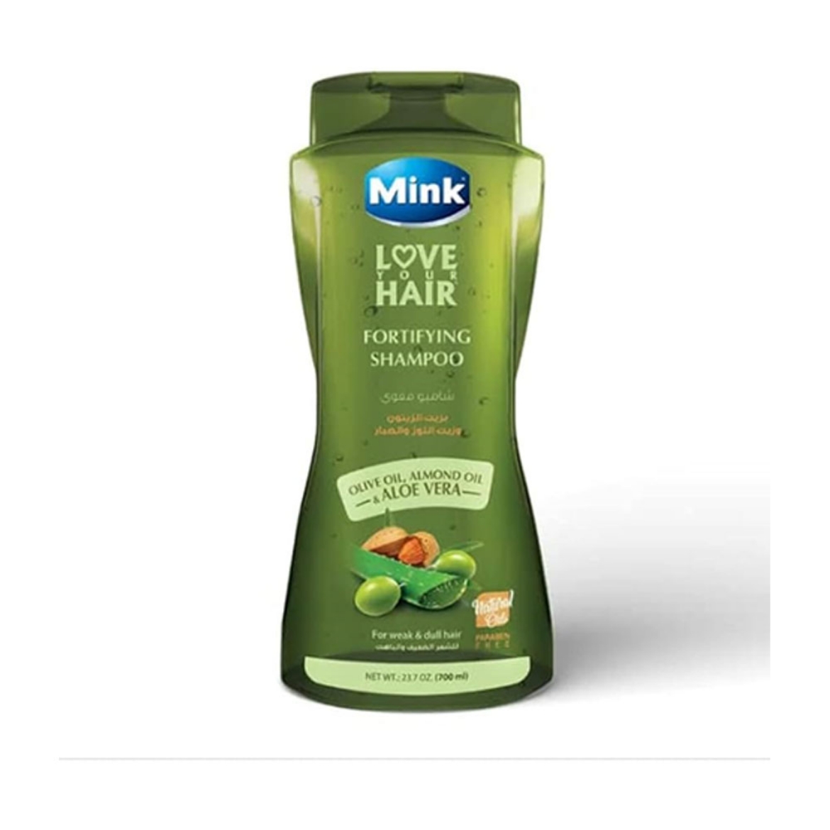 Picture of Mink shampoo with olive oil, almond oil and aloe vera 700 ml