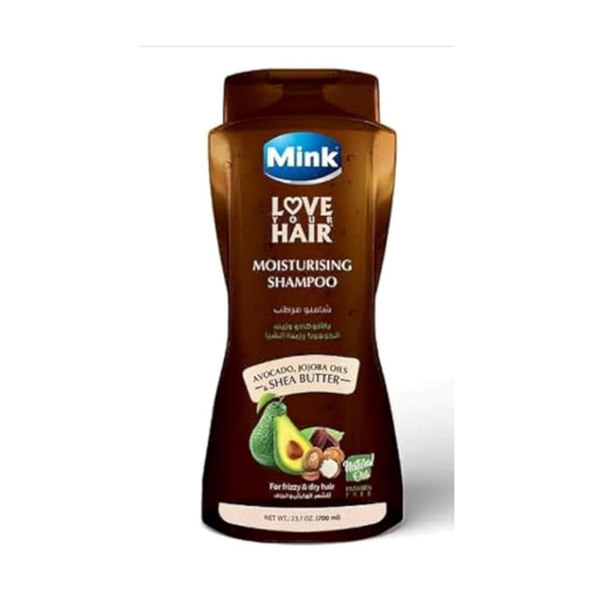 Picture of Mink shampoo with avocado oil, jojoba and shea butter, 700 ml