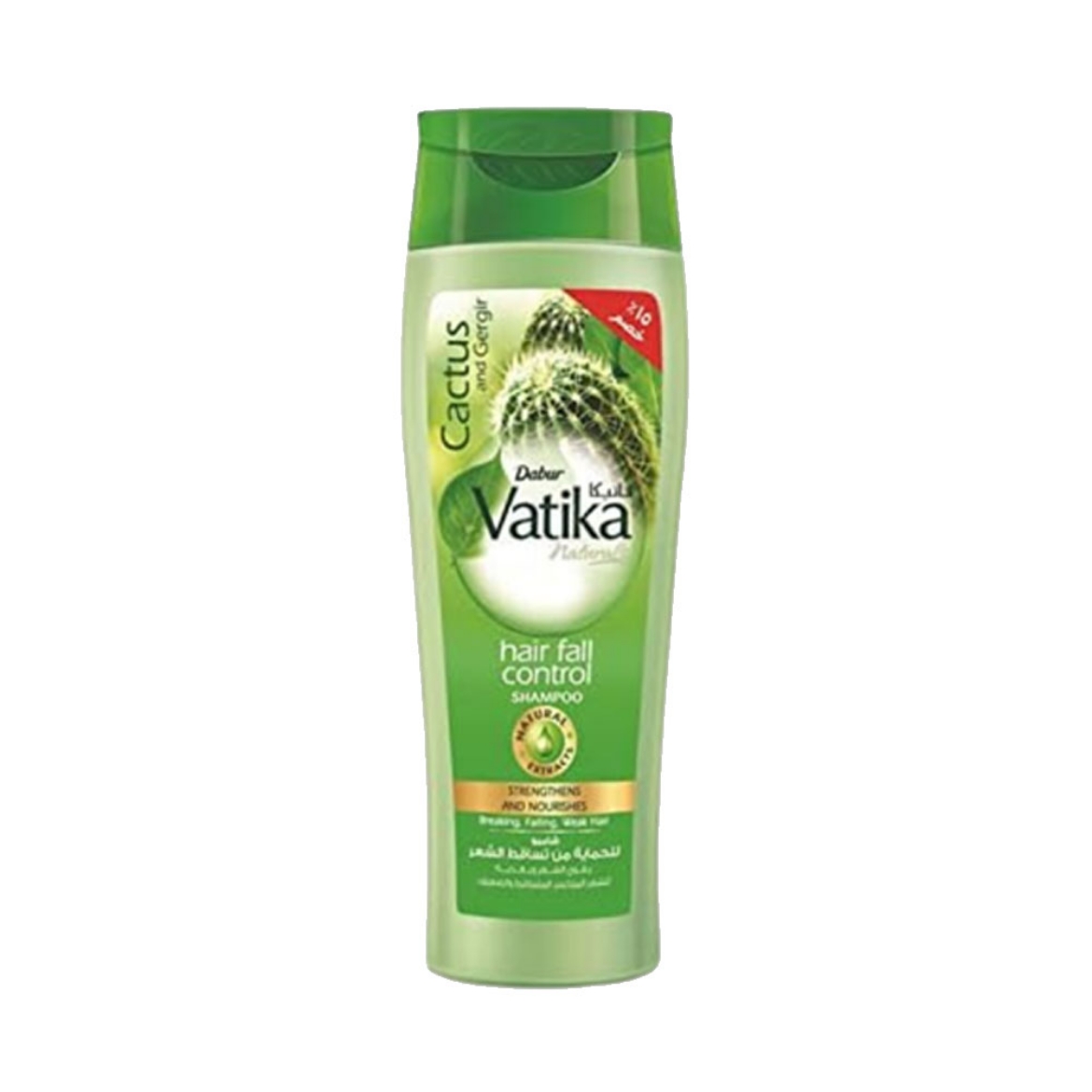 Picture of Vatika shampoo to protect against hair loss, garlic and aloe vera, 360 ml