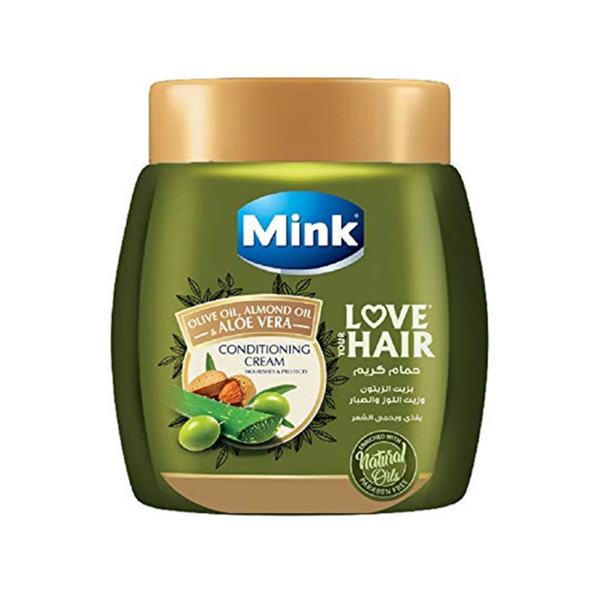 Picture of Mink bath cream with olive oil and aloe vera 800 ml