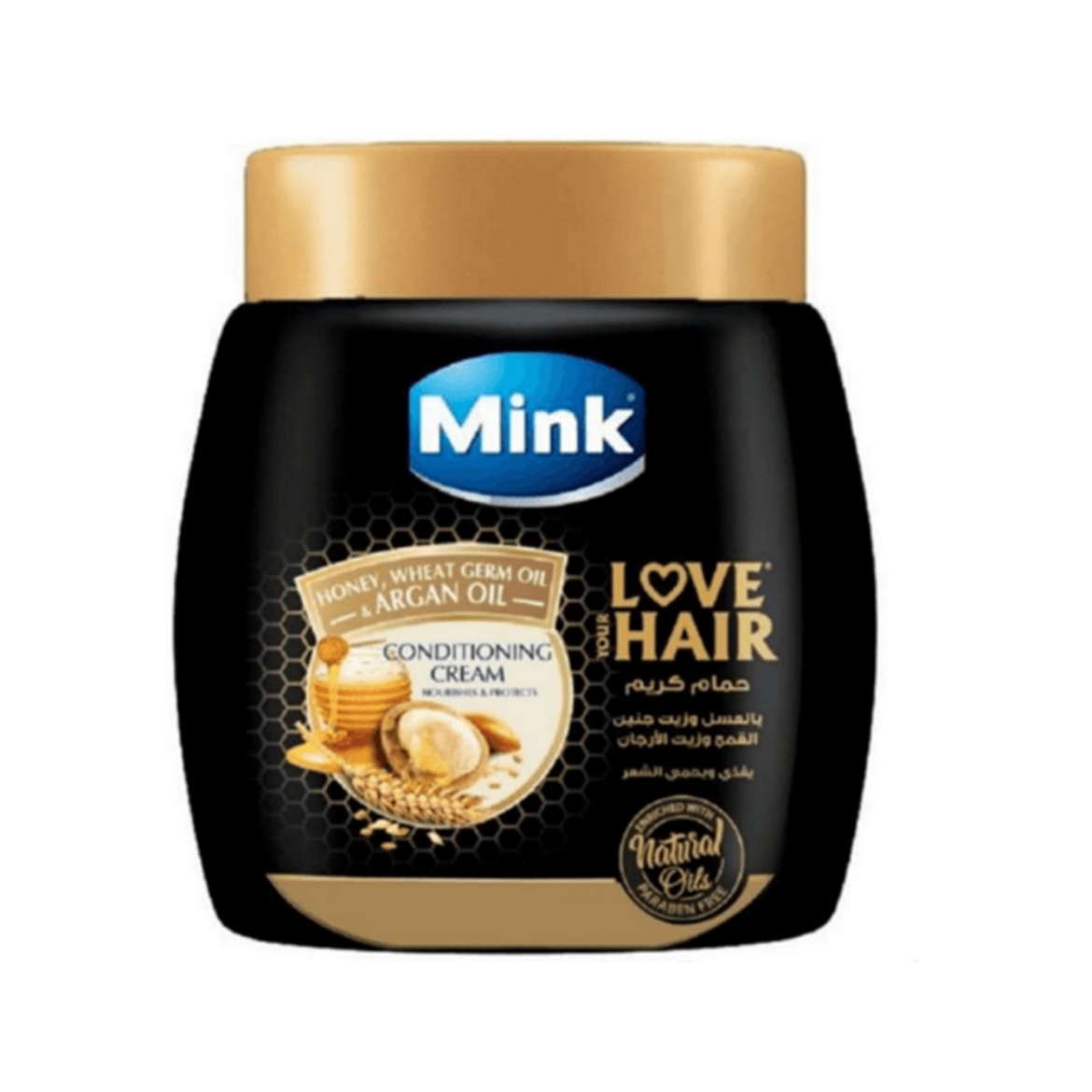 Picture of Mink bath cream with honey and argan oil 400 ml