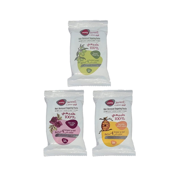 Show details for Easy Care Sweet Hair Removal Black Honey 3 Pieces Sweet (Width) 90 gm Picture of Easy Care Sweet Hair Removal Black Honey 3 Pieces Sweet (Width) 90 gm