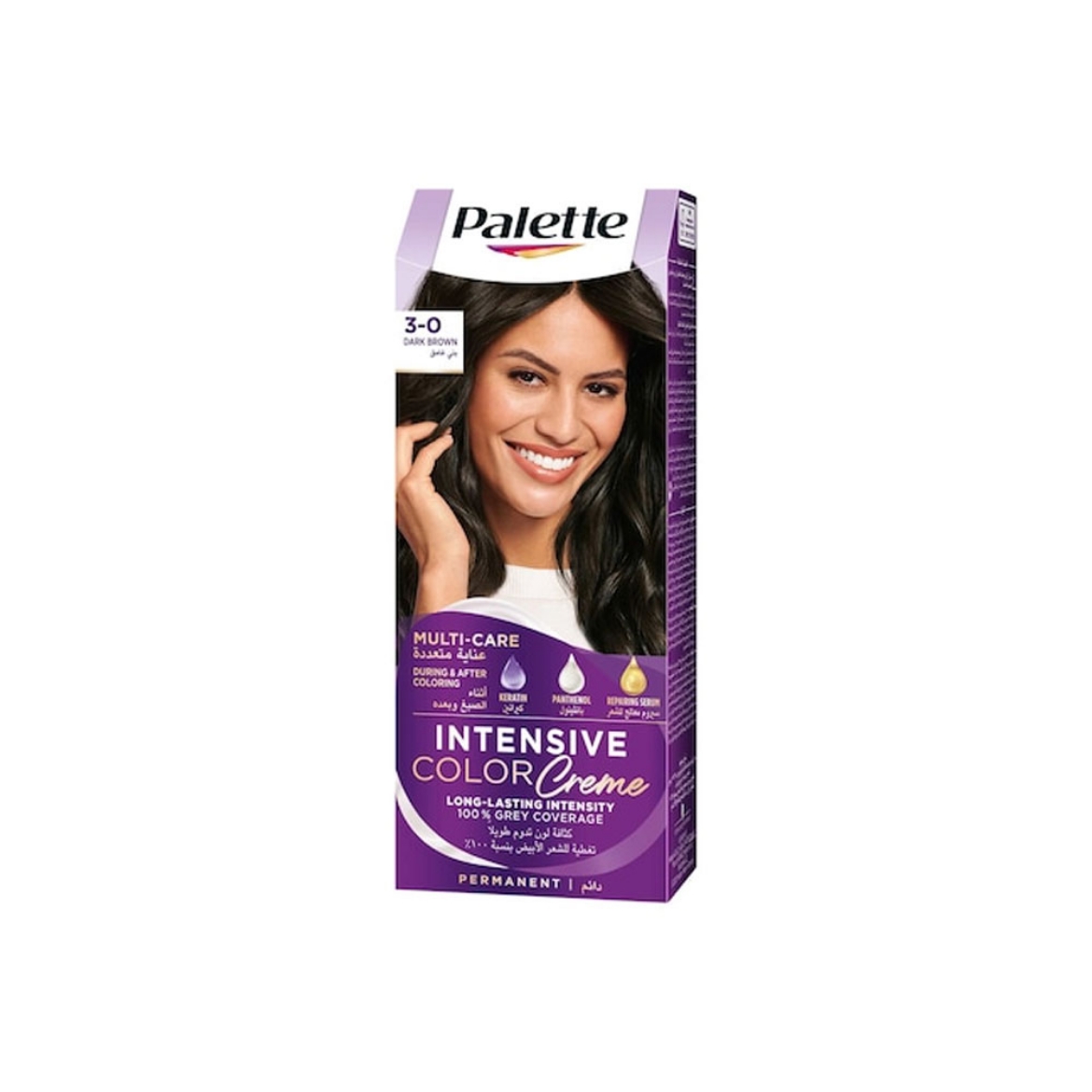 Picture of Palette Hair Dye 0-3, dark brown, 110 ml