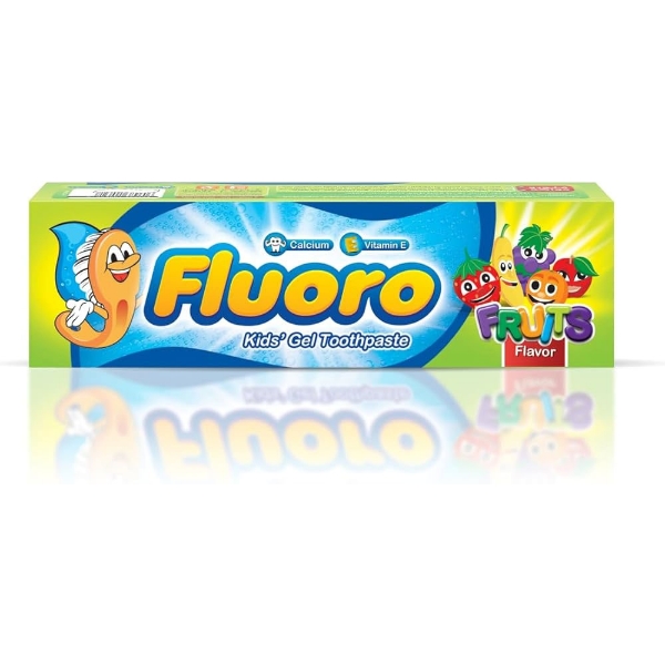 Show details for Fluoro toothpaste gel for children, 20% discount, fruit flavor, 50 g Picture of Fluoro toothpaste gel for children, 20% discount, fruit flavor, 50 g