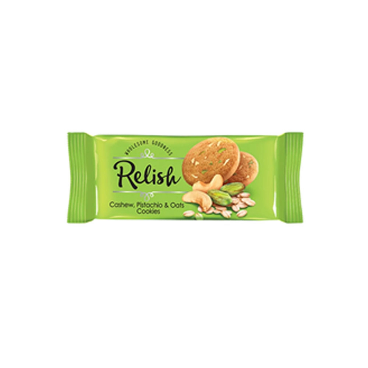 Picture of Relish cookies with cashews, pistachios and oats 42g