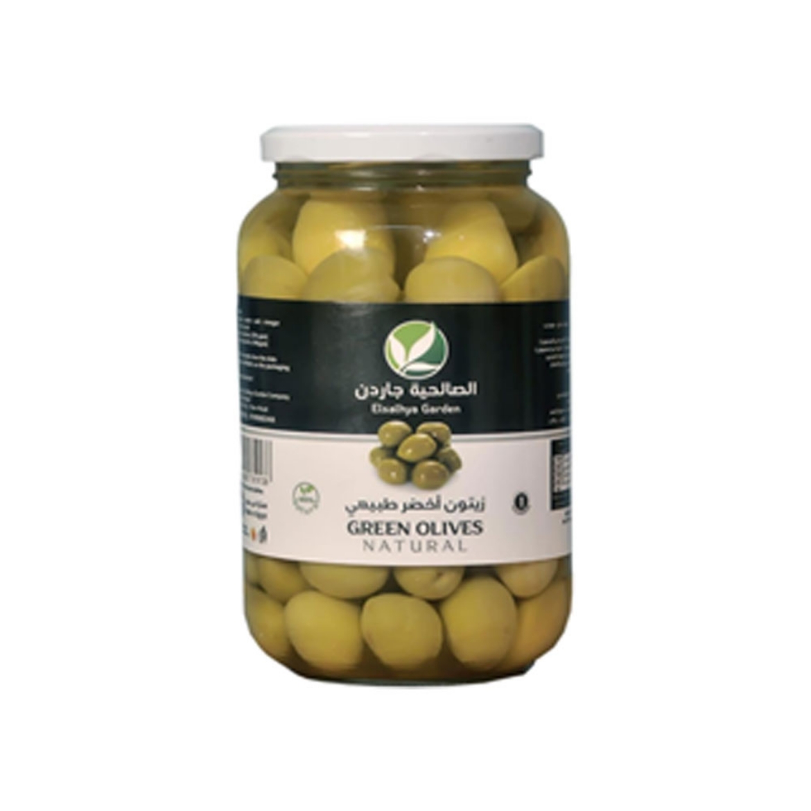 Picture of Salhia natural green olives 720g