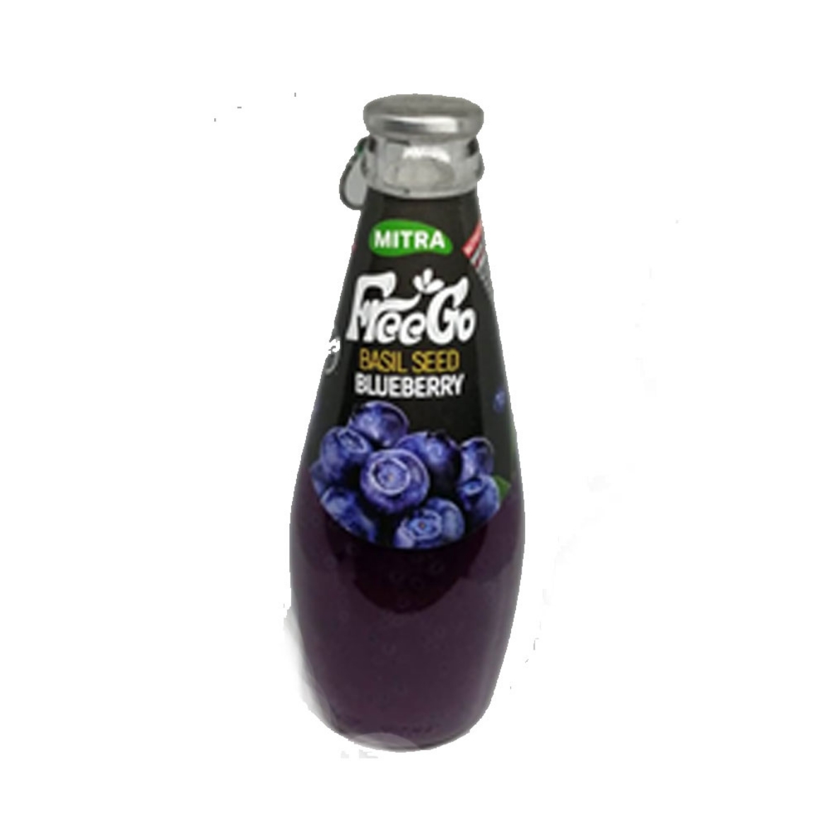 Picture of Free Go basil seeds drink with raspberry flavor 290 ml